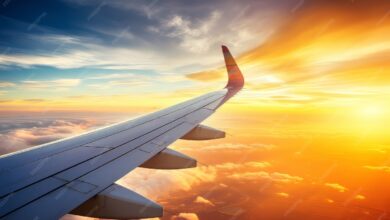 3d view sun sky from airplane 23 2150953575