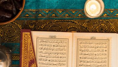 close up candle near quran 23 2147868945