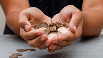 man holding coins palm 176474 7162