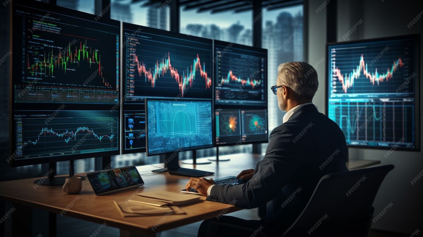 business person futuristic business environment 23 2150970202