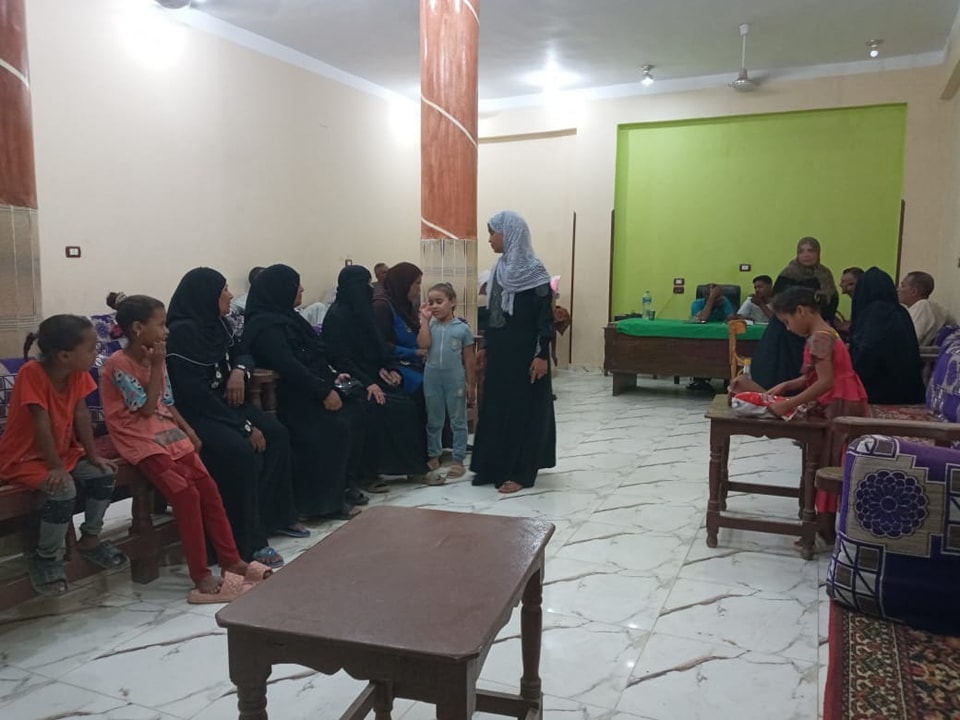 عمل الفرقة الجوالة في الزينية القبلية في قرية الشيخ ابراهيم عمل الفرقة الجوالة في الزينية القبلية في قرية الشيخ ابراهيم