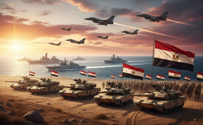 ترتيب الجيش المصري