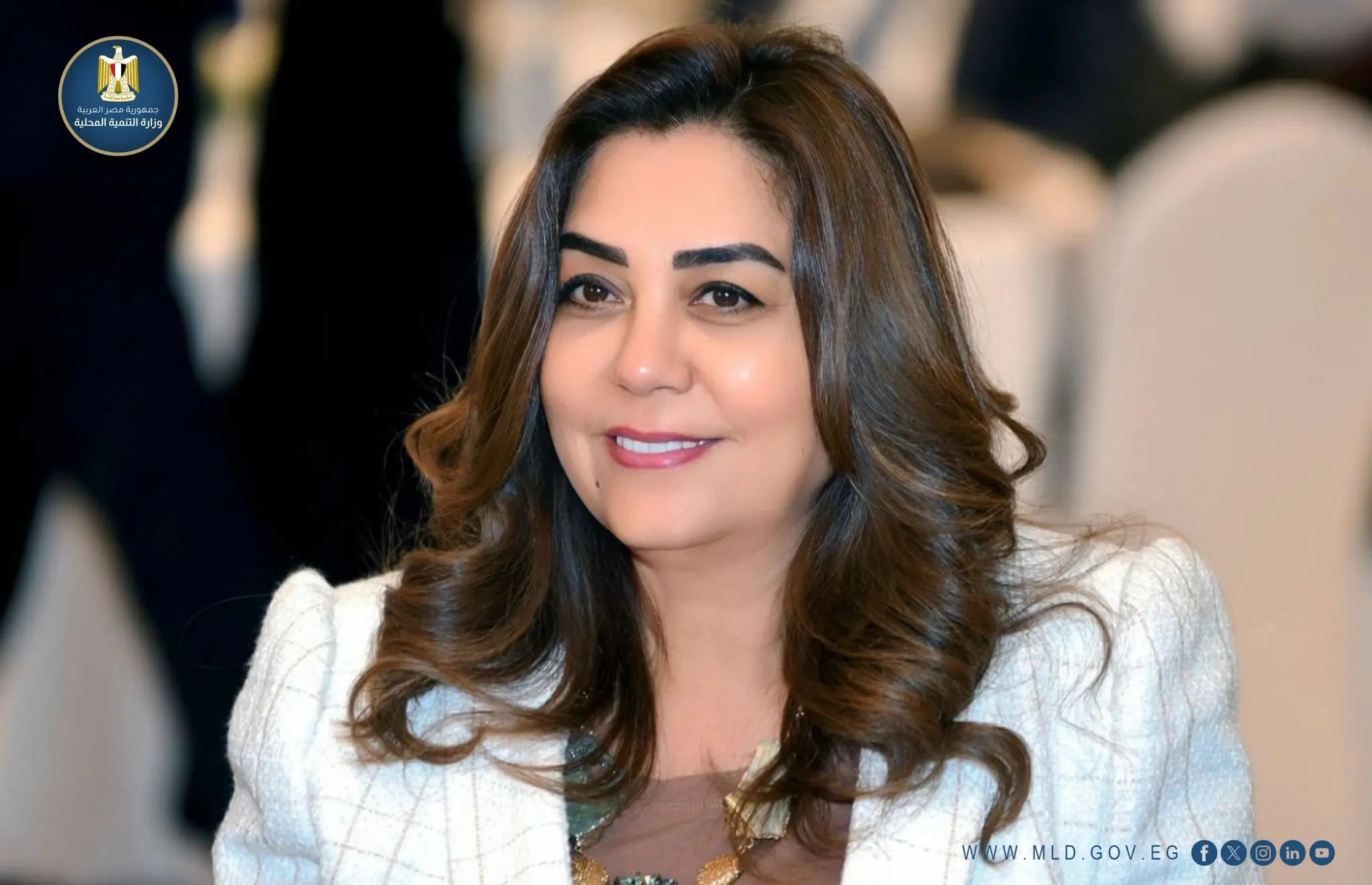 وزيرة التنمية المحلية في جولة ميدانية