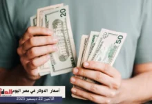 أسعار الدولار في مصر اليوم الاثنين 22 ديسمبر 2025