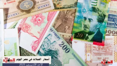 أسعار العملات في مصر اليوم الاحد 28 ديسمبر 2025