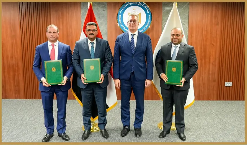 وزير البترول يشهد اتفاقًا مبدئيًا مع «آتون مايننج» الكندية
