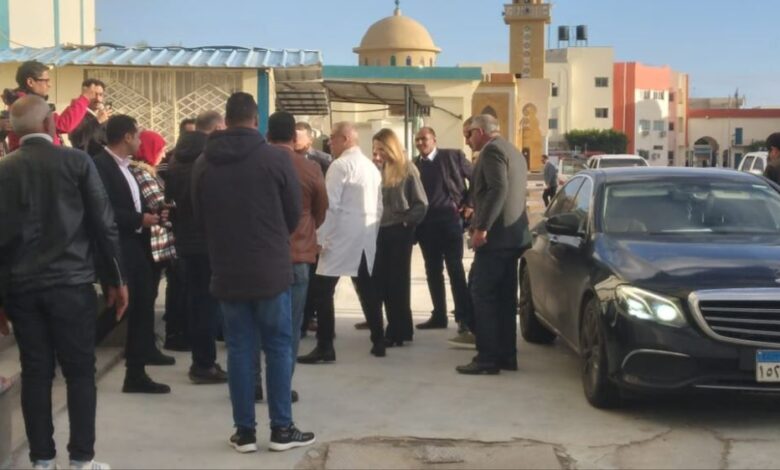 أنجلينا جولي من العريش: رسالة إنسانية مباشرة لدعم جرحى غزة