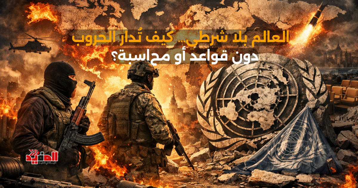 العالم بلا شرطي… كيف تُدار الحروب اليوم دون قواعد أو محاسبة؟
