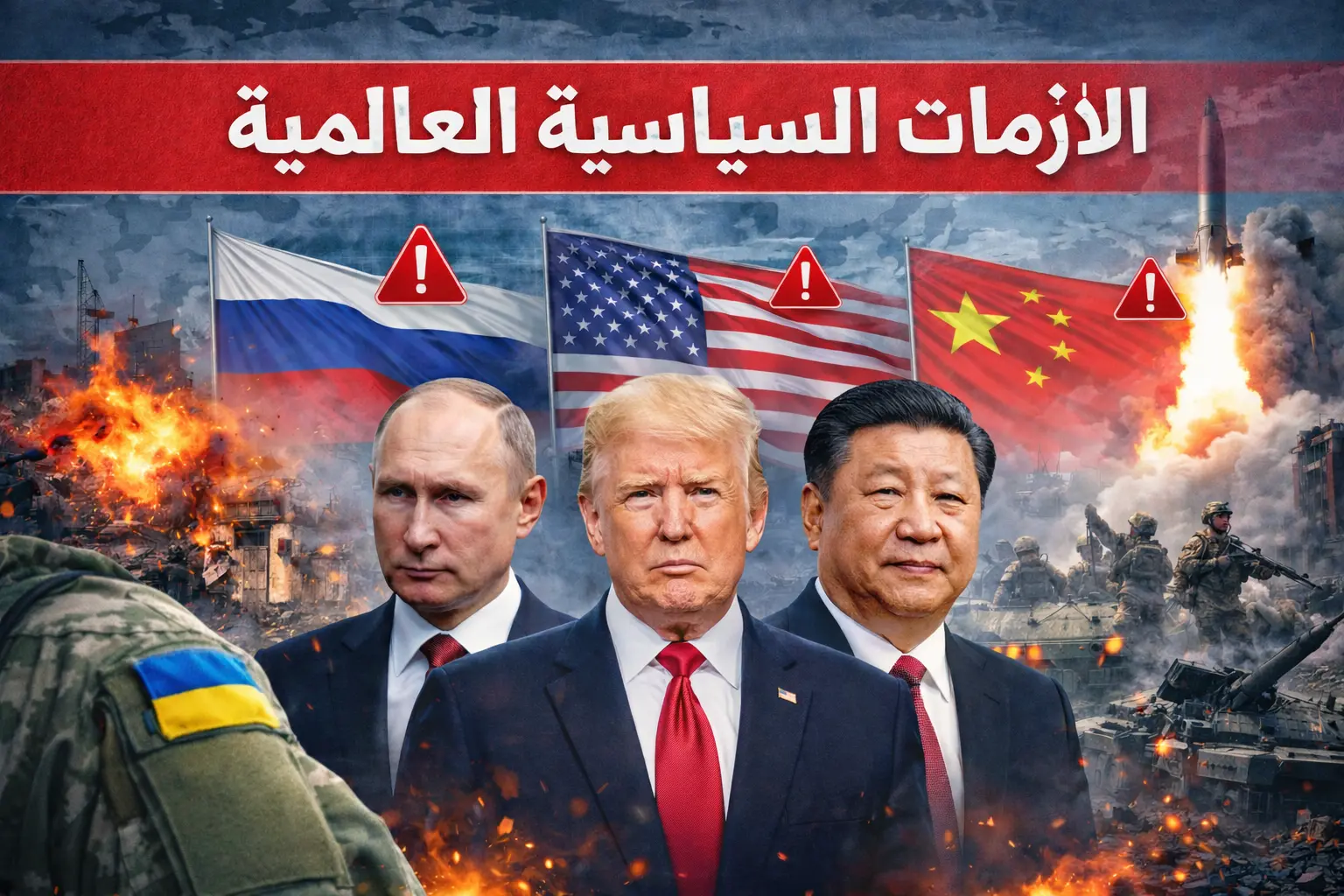 الأزمات السياسية العالمية