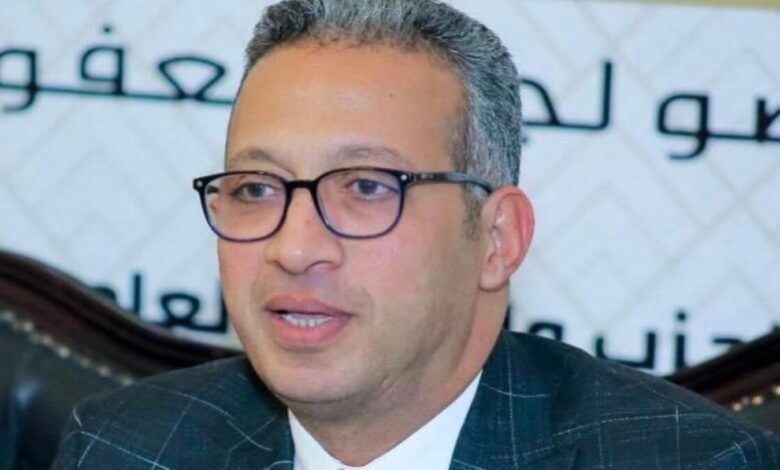 طارق العوضي: كل الدعم للدولة المصرية في مواجهة تداعيات حادث ميناء دمياط