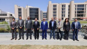 «9 كليات و4 آلاف طالب».. كامل الوزير يتفقد فرع الأكاديمية العربية بالعلمين الجديدة