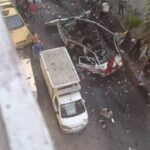 عبوة ناسفة تستهدف حافلة في جرمانا.. قتيلان و13 مصابًا