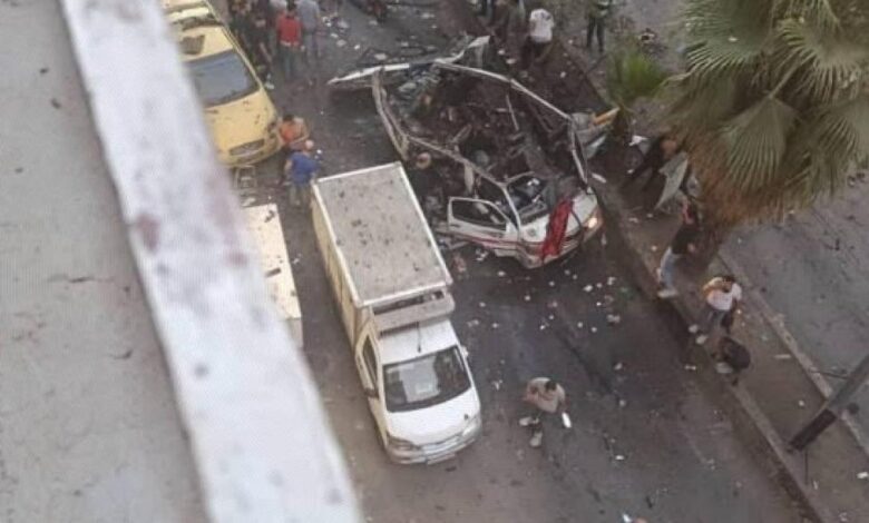 عبوة ناسفة تستهدف حافلة في جرمانا.. قتيلان و13 مصابًا