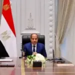 الرئيس السيسى خلال الاجتماع