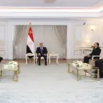 الرئيس السيسي يستقبل الدبيبة