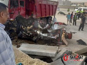 حبس سائق تسبب في حادث تصادم مروع على الطريق الدائري بالأرقام والتفاصيل